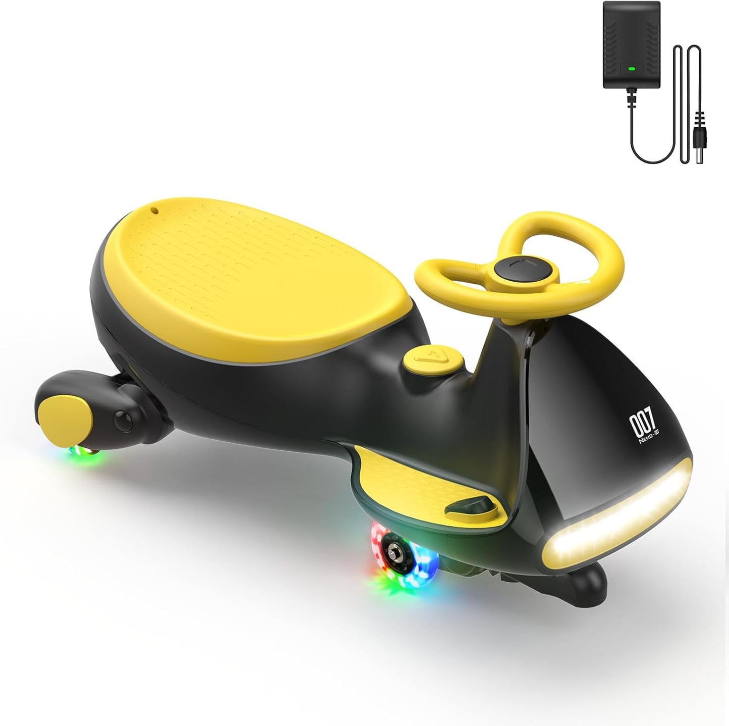 Electric Wiggle Car with Rechargeable Battery