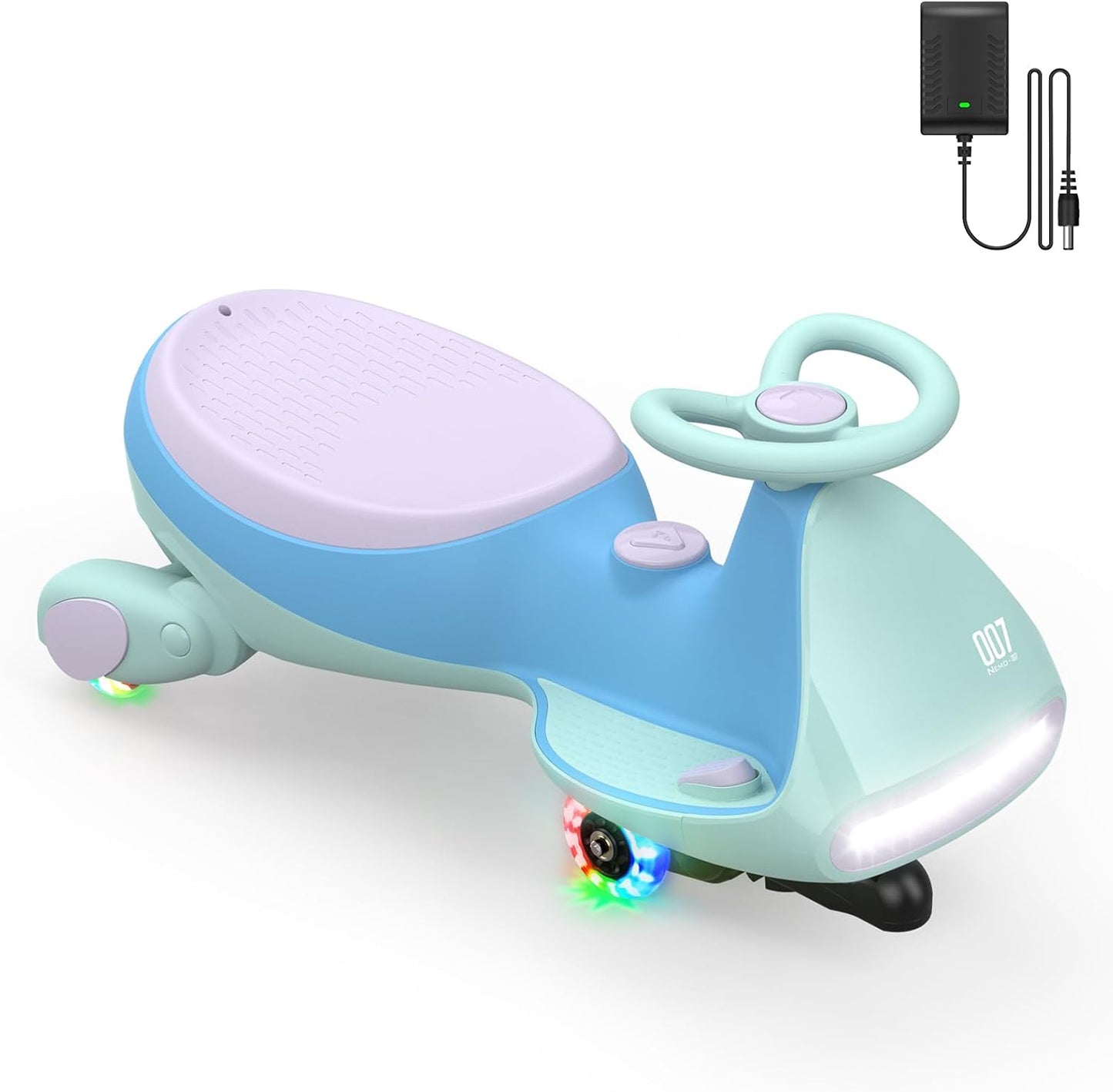 Electric Wiggle Car with Rechargeable Battery
