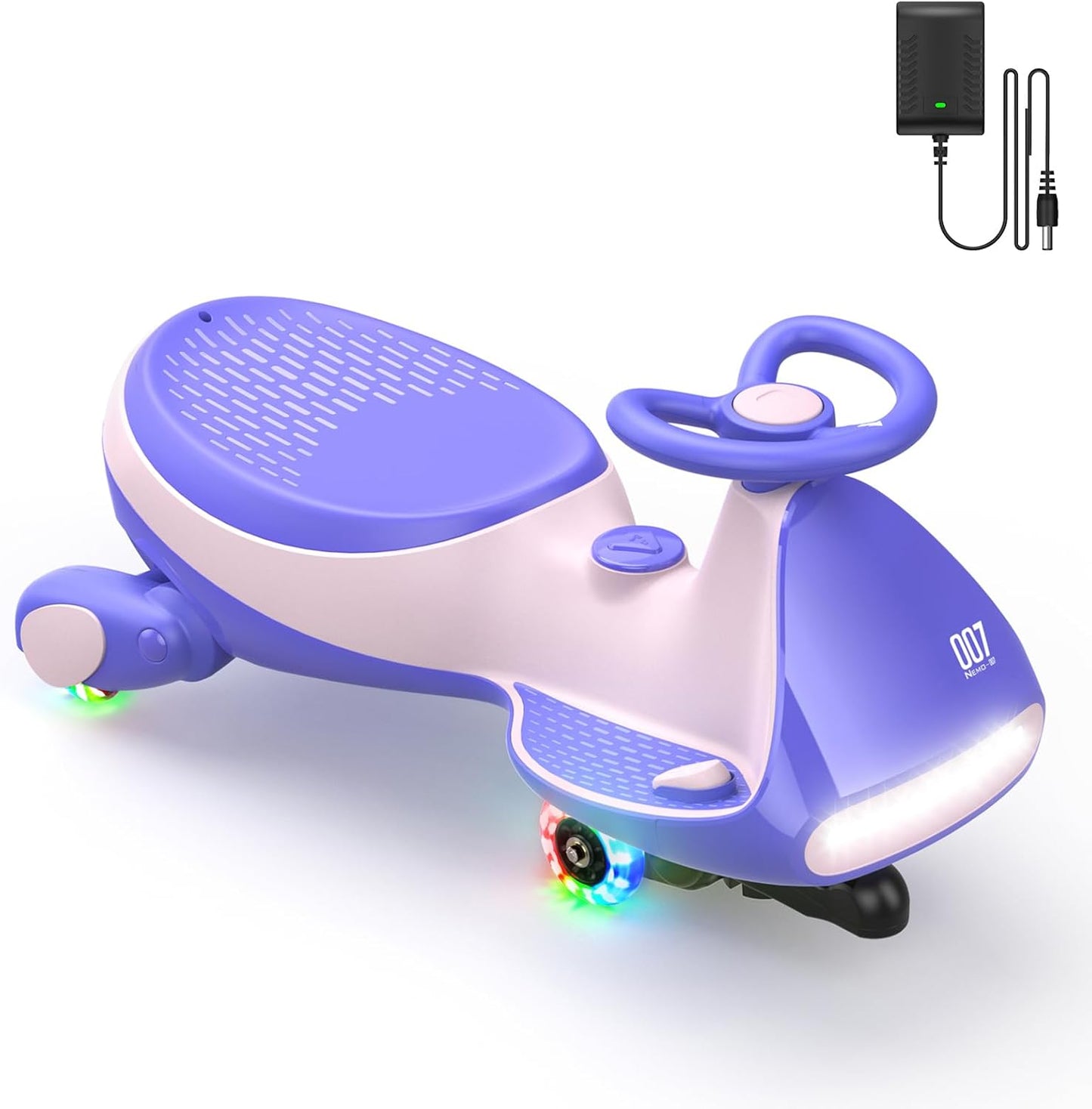 Electric Wiggle Car with Rechargeable Battery