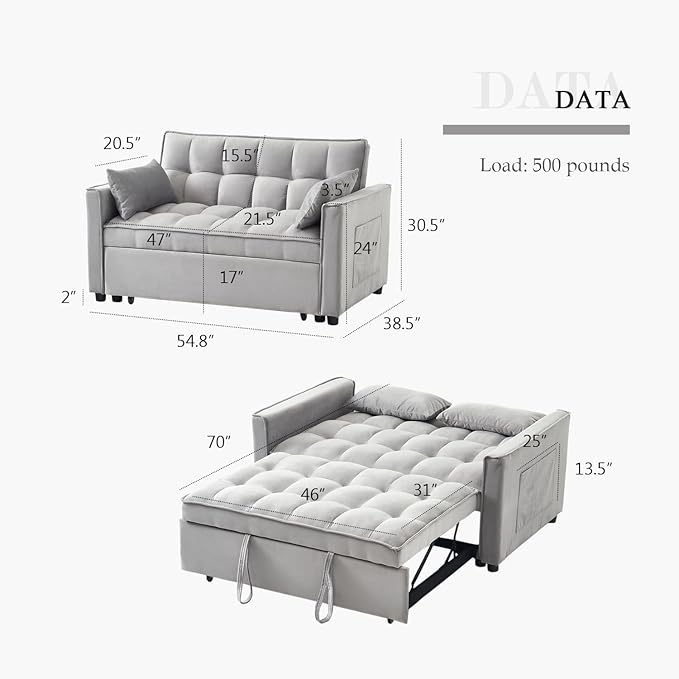 Multifunctional Folding Sofa Bed