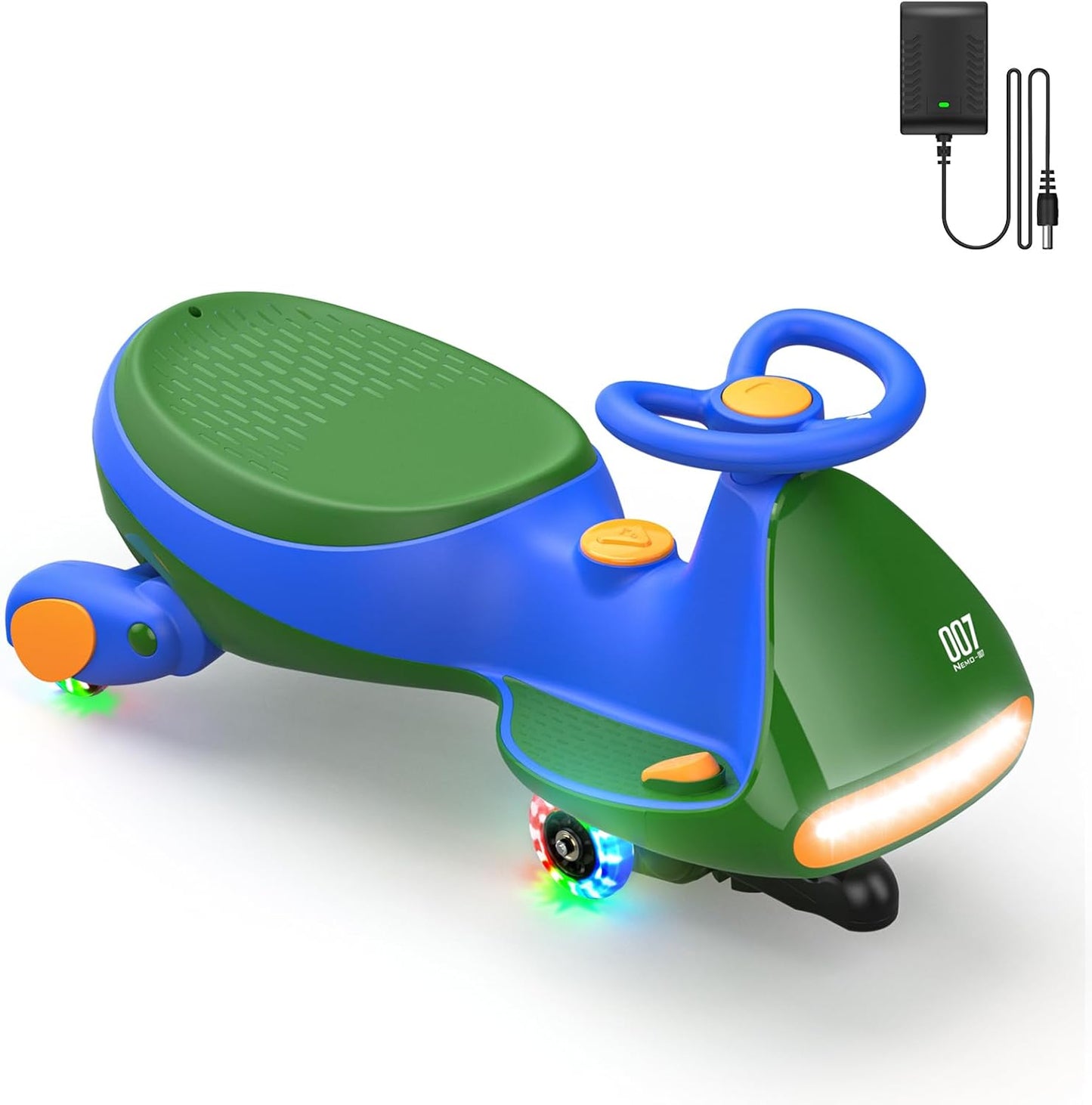 Electric Wiggle Car with Rechargeable Battery