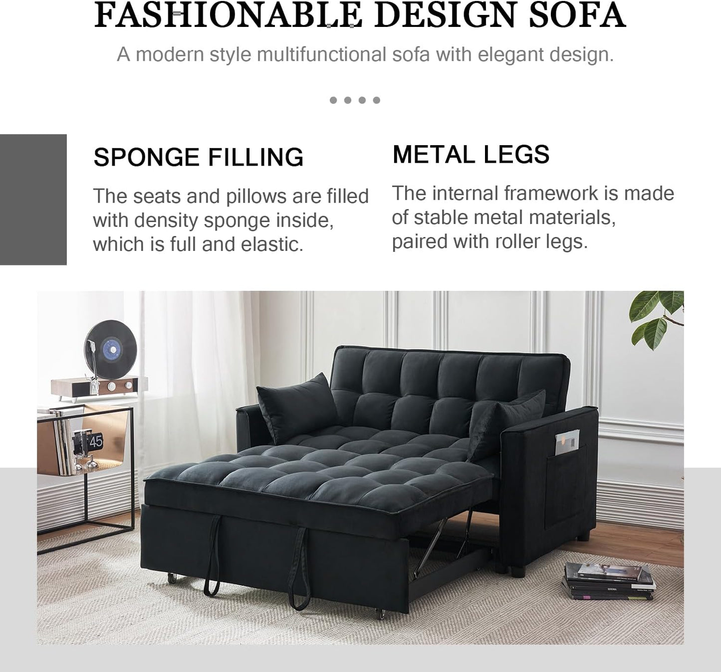 Multifunctional Folding Sofa Bed