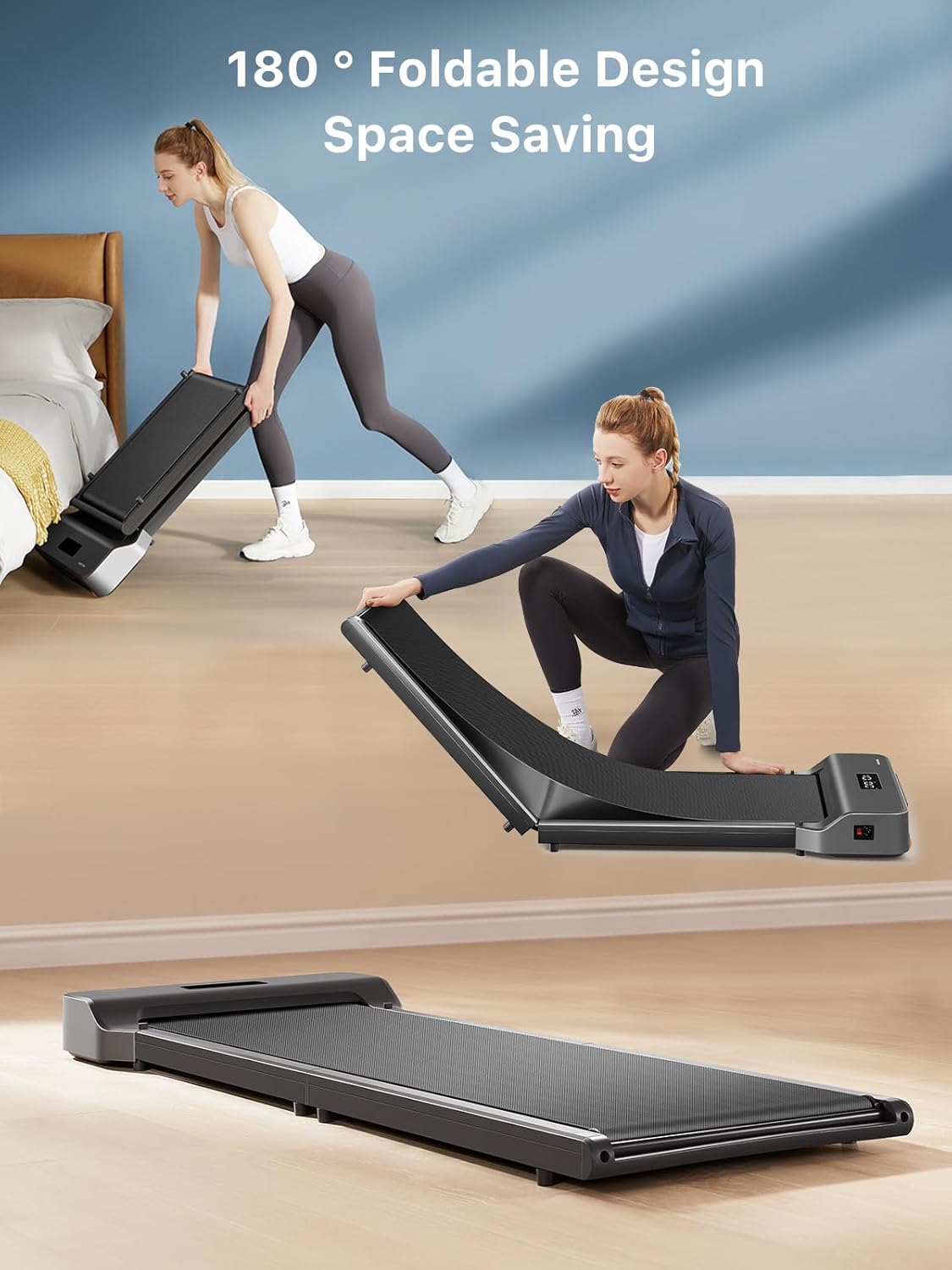 Multifunctional Foldable Walking Pad