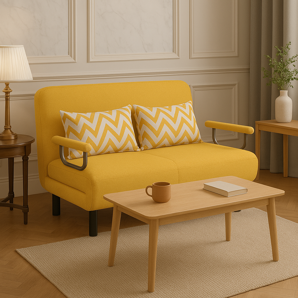 The practical folding sofa bed leisure lounger