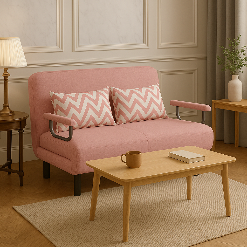 The practical folding sofa bed leisure lounger