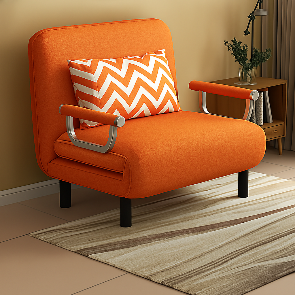 The practical folding sofa bed leisure lounger