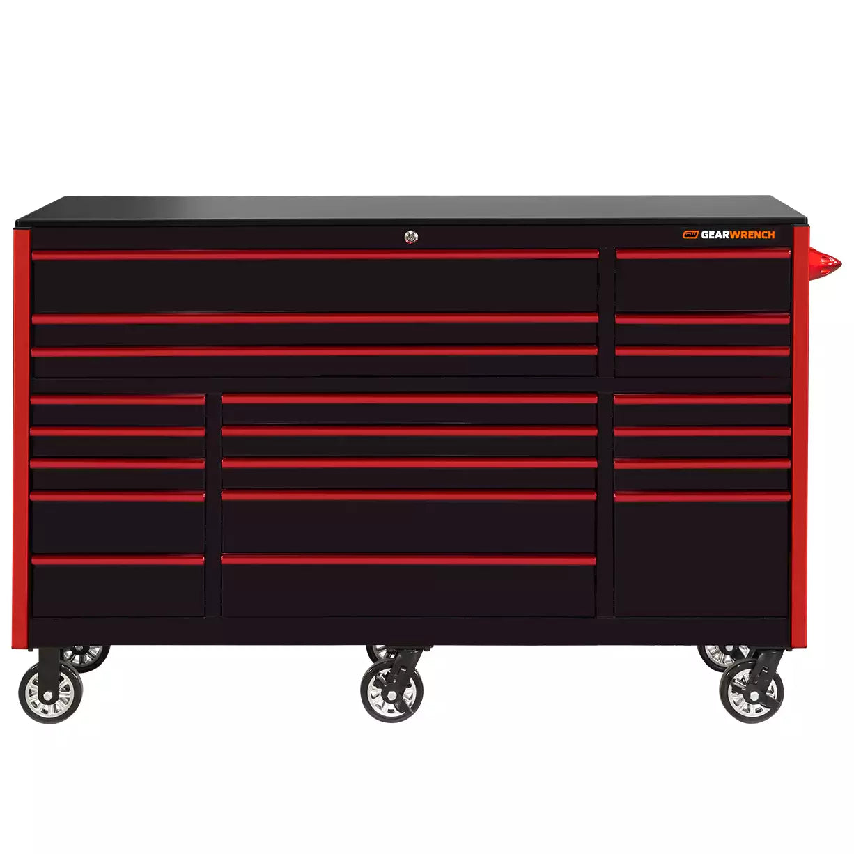 InfinityTool 990 – 20-Drawer Tool Cart with Top Cabinet & 990 Tools Included