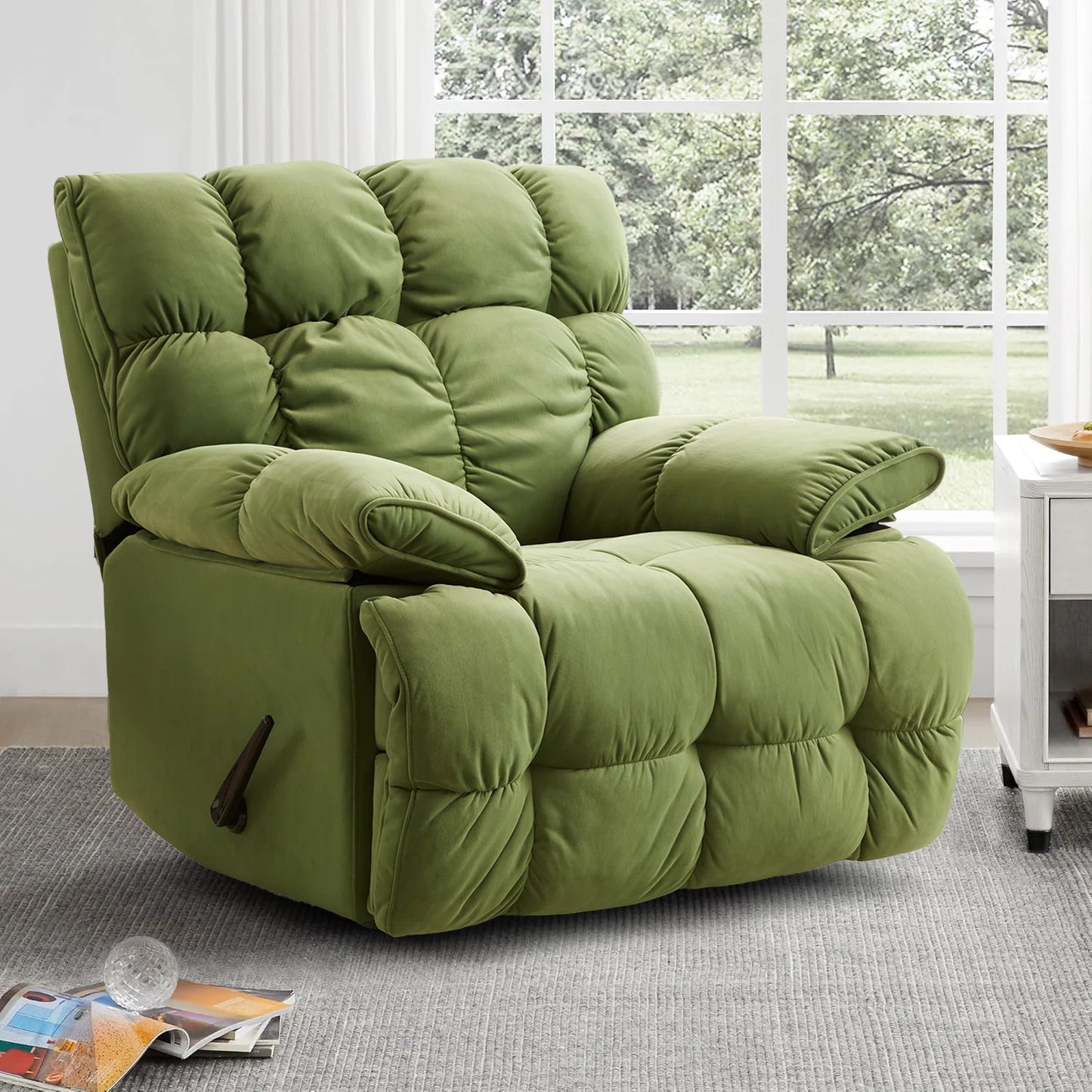 Oversized Rocker Recliner Chair