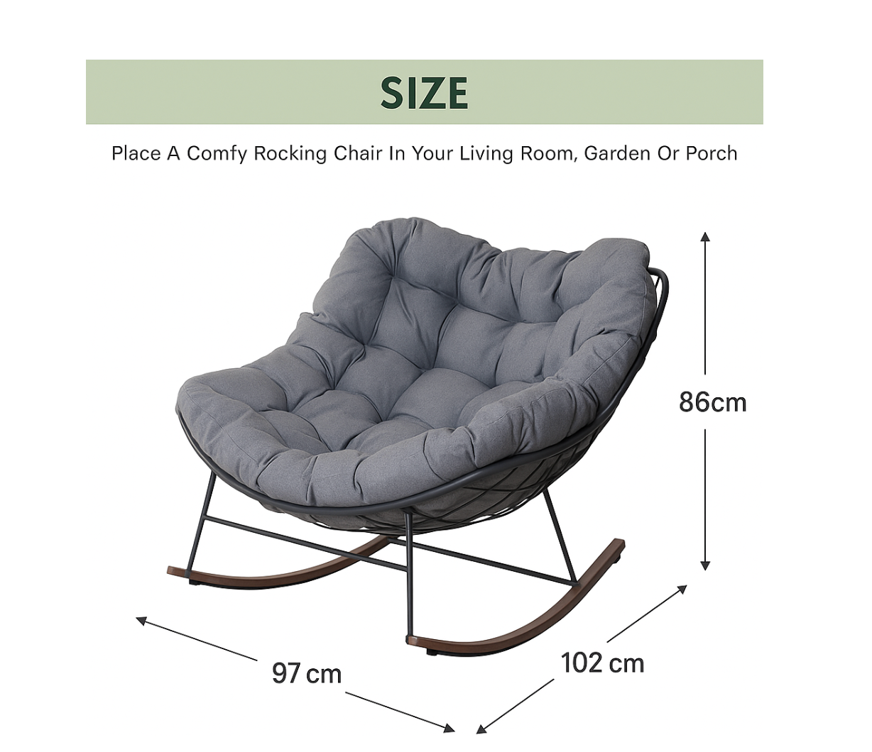 Outdoor Rocking Chair