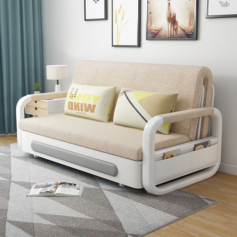 Expandable Sofa Bed with Hidden Storage