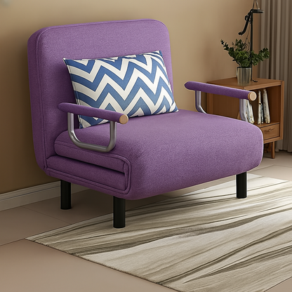 The practical folding sofa bed leisure lounger