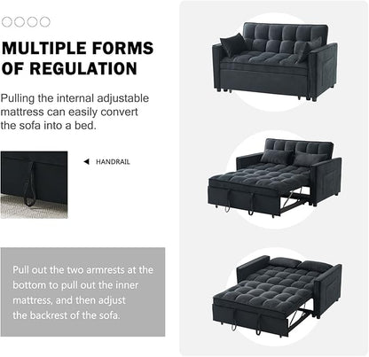 3-in-1 Foldable Sofa Bed