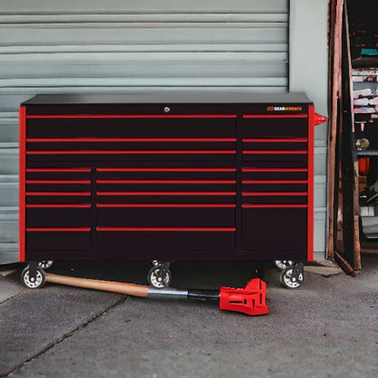 InfinityTool 990 – 20-Drawer Tool Cart with Top Cabinet & 990 Tools Included