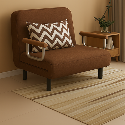 The practical folding sofa bed leisure lounger