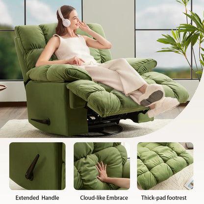 Oversized Rocker Recliner Chair